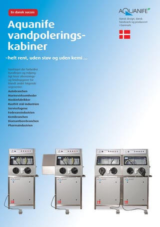 Forsiden af Aquanifes brochure